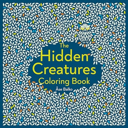 Cover of The Hidden Creatures Coloring Book