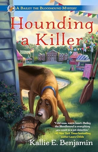 Cover of Hounding a Killer (Bailey the Bloodhound Mysteries, Bk. 2)