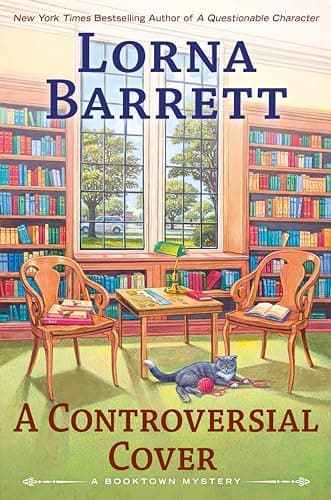 Cover of A Controversial Cover (Booktown Mystery, Bk. 18)