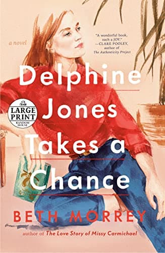 Cover of Delphine Jones Takes a Chance (Large Print)