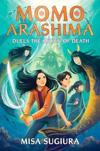 Cover of Momo Arashima Duels the Queen of Death (Momo Arashima, Bk. 3)