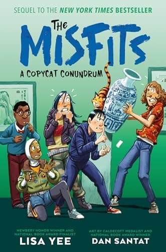 Cover of A Copycat Conundrum (The Misfits, Bk. 2)