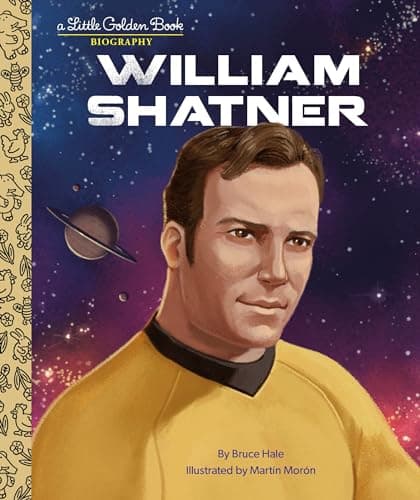 Cover of William Shatner (A Little Golden Book Biography)