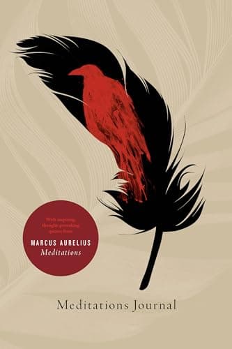 Cover of Meditations Journal: With Inspiring, Though-Provoking Quotes From Marcus Aurelius Meditations