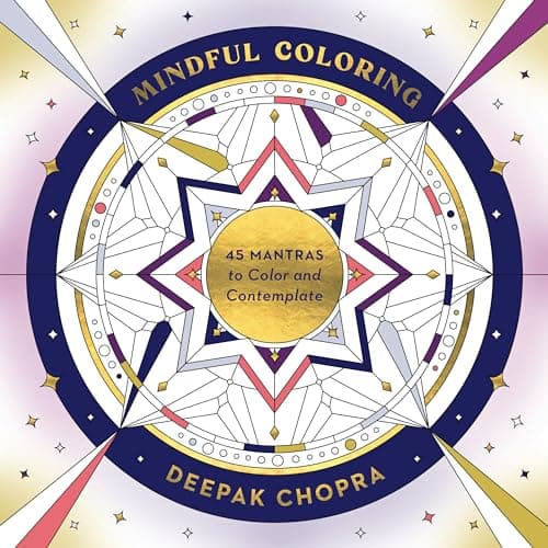Cover of Mindful Coloring: 45 Mantras to Color and Contemplate