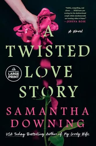 Cover of A Twisted Love Story (Large Print)