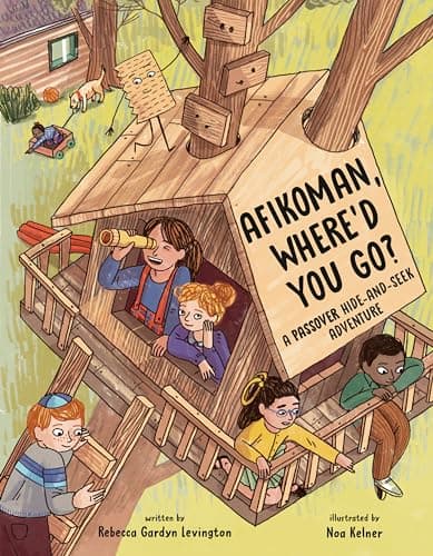 Cover of Afikoman, Where'd You Go? A Passover Hide-And-Seek Adventure