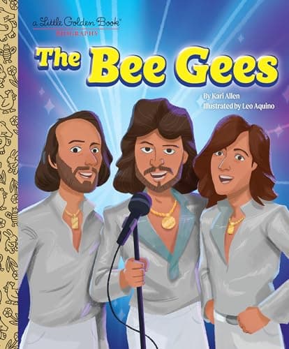 Cover of The Bee Gees (A Little Golden Book Biography)