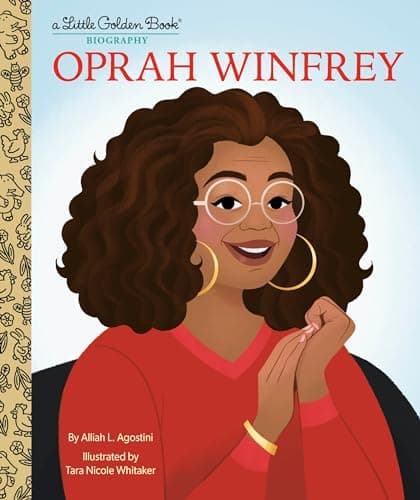 Cover of Oprah Winfrey: A Little Golden Book Biography