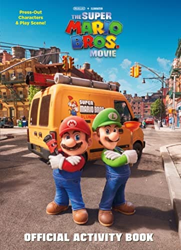Cover of The Super Mario Bros. Movie Official Activity Book