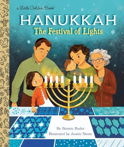 Cover of Hanukkah: The Festival of Lights (Little Golden Book)