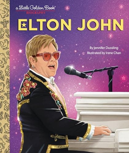 Cover of Elton John (A Little Golden Book Biography)