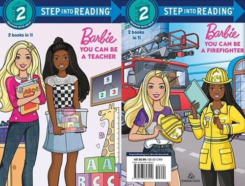 Cover of You Can Be a Teacher/You Can Be a Firefighter (Barbie, Step Into Reading, Step 2)