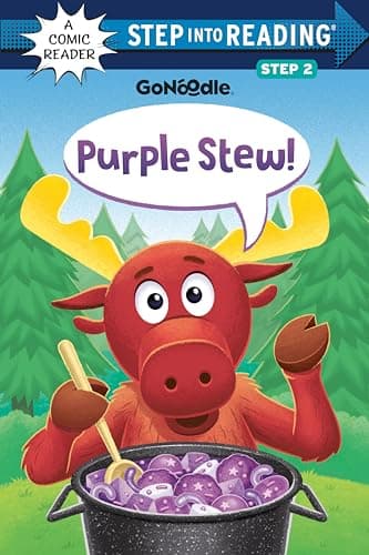 Cover of Purple Stew! (GoNoodle, Step Into Reading Comic Reader, Step 2)