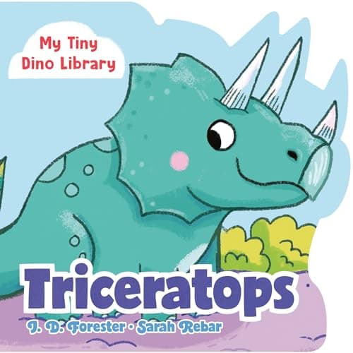 Cover of Triceratops (My Tiny Dino Library)