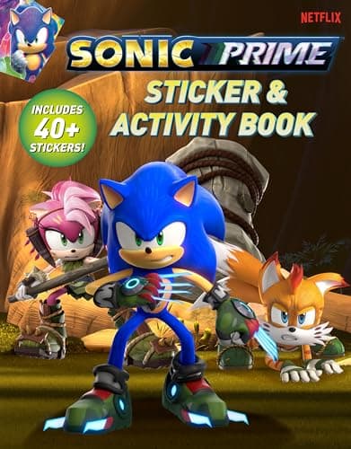 Cover of Sonic Prime Sticker & Activity Book