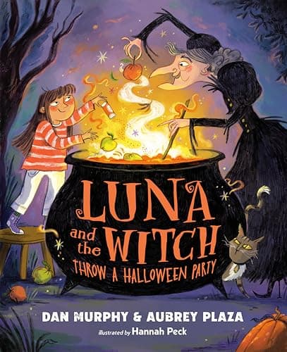 Cover of Luna and the Witch Throw a Halloween Party