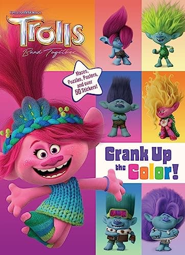 Cover of Crank Up the Color! (DreamWorks Trolls Band Together)