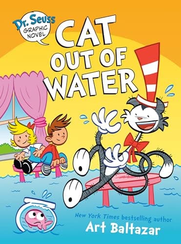 Cover of Cat Out of Water (Dr. Seuss Graphic Novel)
