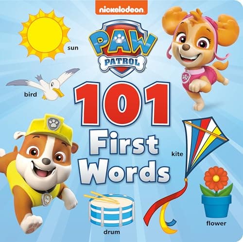 Cover of 101 First Words (Paw Patrol)