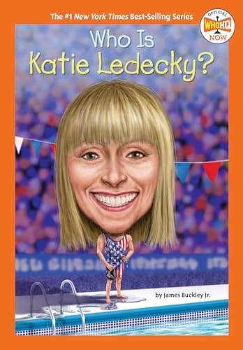 Cover of Who Is Katie Ledecky? (WhoHQ Now)