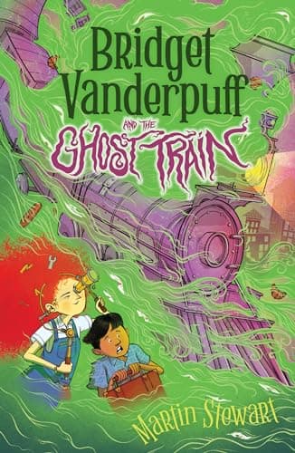 Cover of Bridget Vanderpuff and the Ghost Train (Bridget Vanderpuff, Bk. 2)