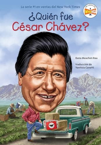 Cover of ¿Quién Fue César Chávez? (WhoHQ)