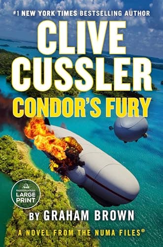 Cover of Clive Cussler Condor's Fury (The NUMA Files, Bk. 20 - Large Print)