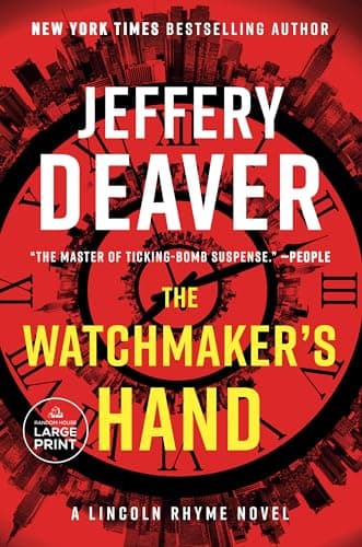 Cover of The Watchmaker's Hand (Lincoln Rhyme, Bk. 16 - Large Print)