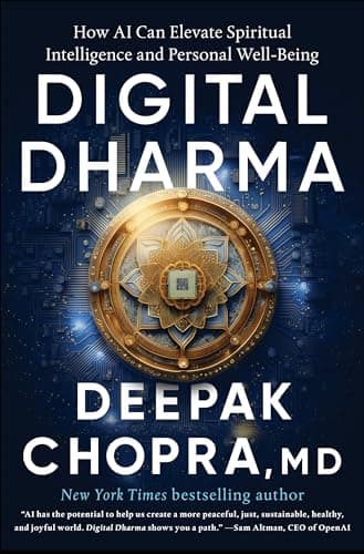 Cover of Digital Dharma: How AI Can Elevate Spiritual Intelligence and Personal Well-Being