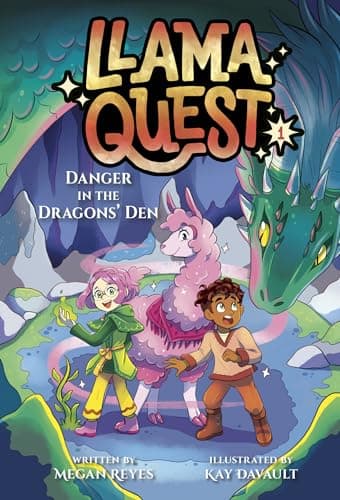 Cover of Danger in the Dragons' Den (Llama Quest, Bk. 1)