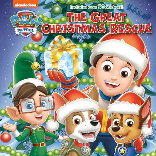 Cover of The Great Christmas Rescue (Paw Patrol)