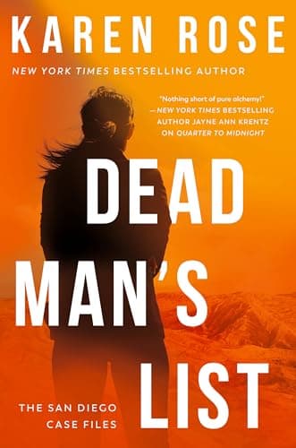 Cover of Dead Man's List (The San Diego Case Files, Bk. 3)