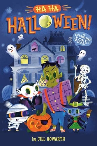 Cover of Ha Ha Halloween! A Lift-The-Flap Joke Book!