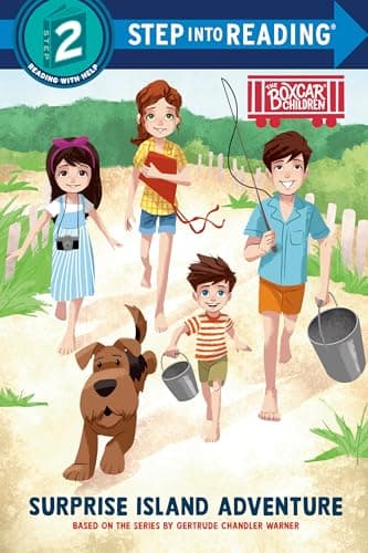 Cover of Surprise Island Adventure (The Boxcar Children, Step Into Reading, Step 2)