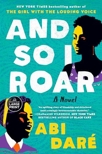 Cover of And So I Roar (Large Print)