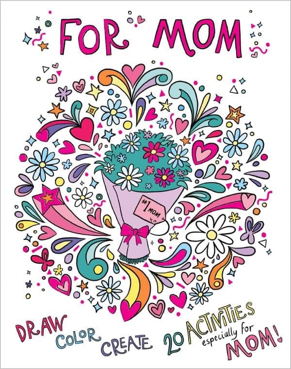 Cover of For Mom (Color-Your-Own Gallery Wall Art)