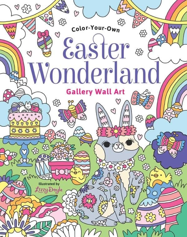 Cover of Easter Wonderland (Color-Your-Own Gallery Wall Art)