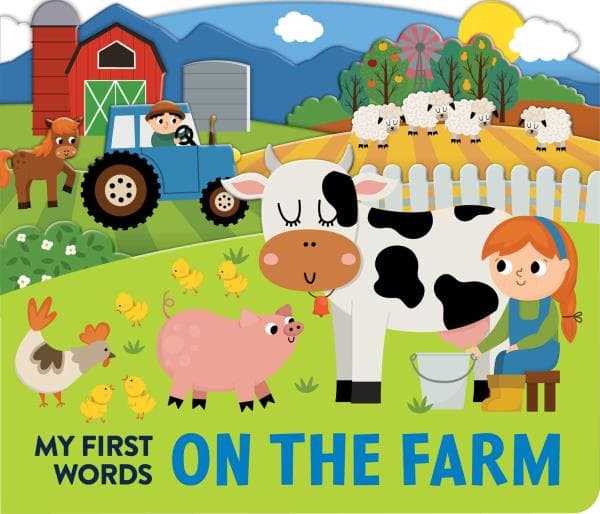 Cover of My First Words on the Farm (Chunky Scenes)