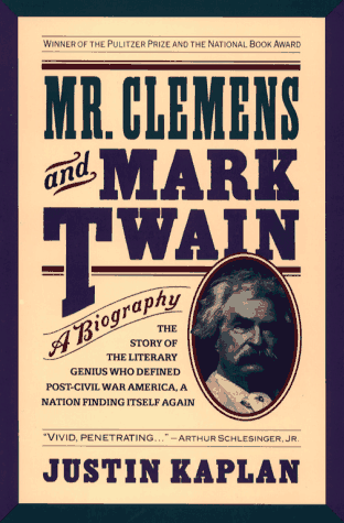 Cover of Mr. Clemens and Mark Twain
