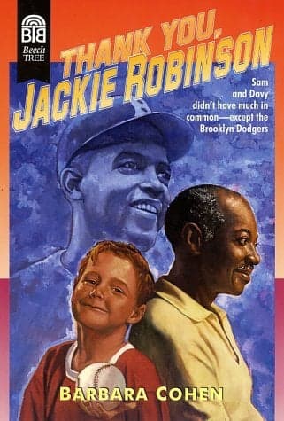 Cover of Thank You, Jackie Robinson