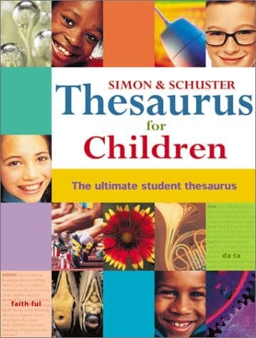 Cover of Simon & Schuster Thesaurus For Children