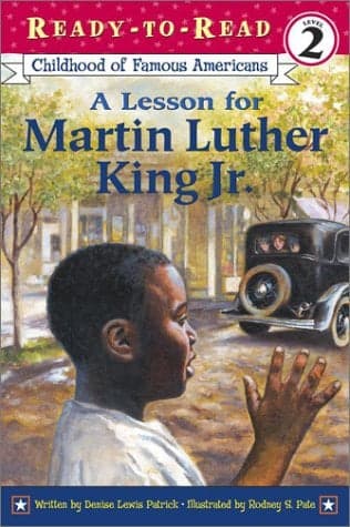 Cover of A Lesson for Martin Luther King Jr. (Ready-To-Read, Level 2)