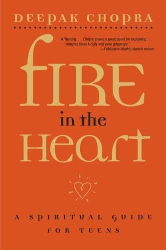 Cover of Fire in the Heart: A Spiritual Guide for Teens