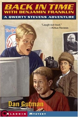 Cover of Back In Time With Benjamin Franklin (Qwerty Stevens Adventure)