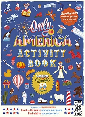 Cover of Only in America Activity Book (The 50 States)