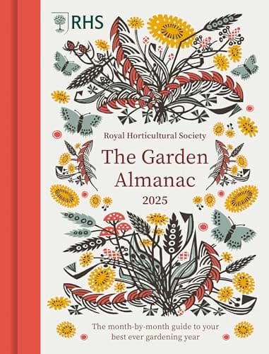 Cover of The Garden Almanac 2025 (Royal Horticultural Society)