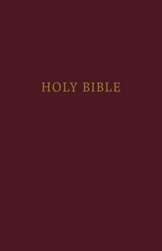 Cover of KJV, Large Print, Pew Bible (#2162BG - Burgundy Hardcover)