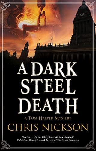 Cover of A Dark Steel Death (Tom Harper Mysteries, Bk. 10)