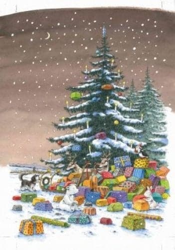 Cover of Little Polar Bear Under the Christmas Tree Advent Calendar